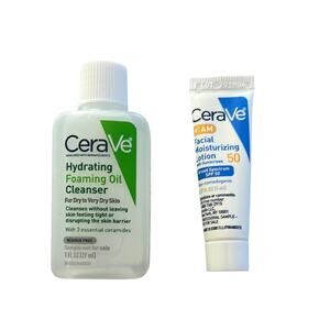 NEW CeraVe Hydrating Cleanser & Facial Lotion Bundle